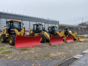 除雪車整列2